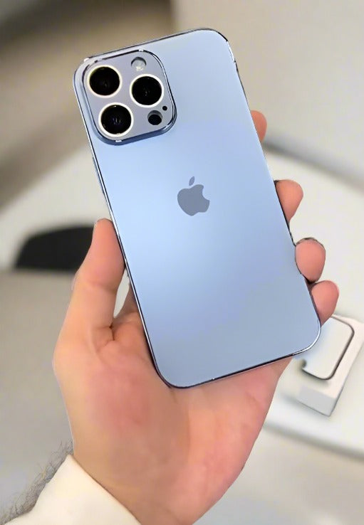Premium Chromatic Lens Protected Glass Case For iPhone 17 / 16 /15 Series